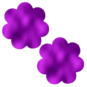 Metallic Purple Flower