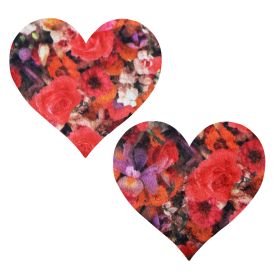 Floral Velvet Heart