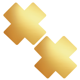 Metallic Gold X